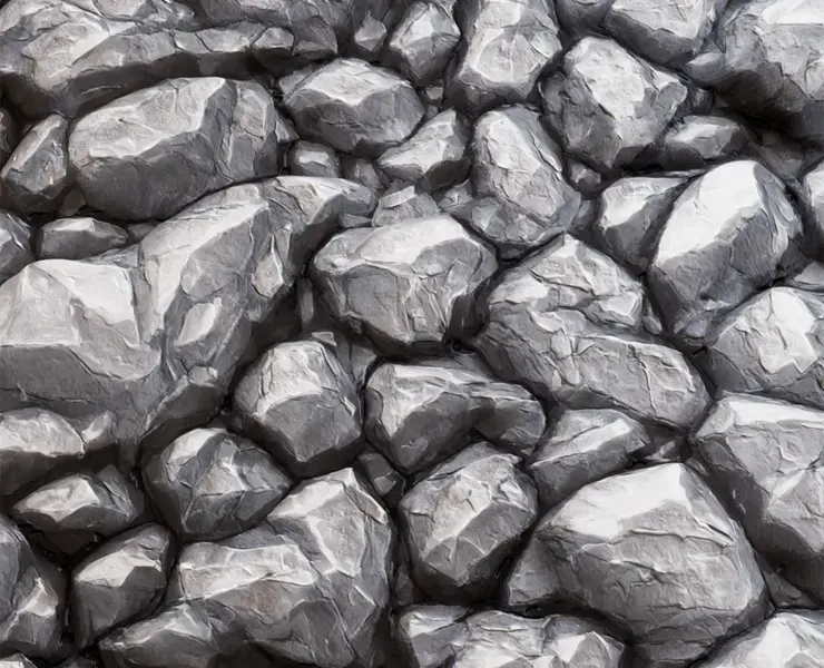 Stylized Silver v2 Seamless Texture