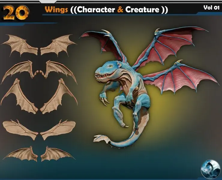 Wings ((Character & Creature)) Vol 01