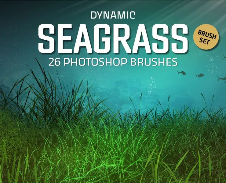 Seagrass Photoshop Brushes