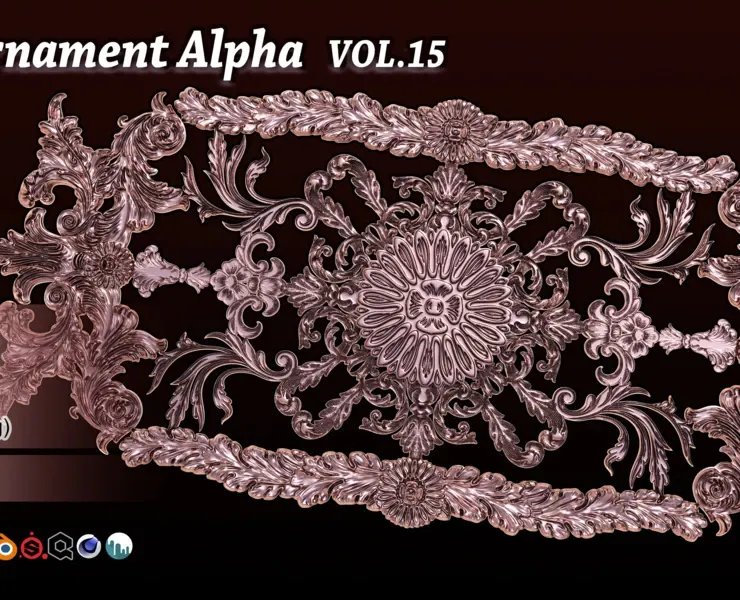 200 Ornament Alpha Vol.15 (Baroque)