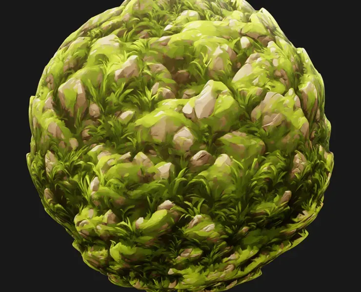 Stylized Ground Seamless Texture