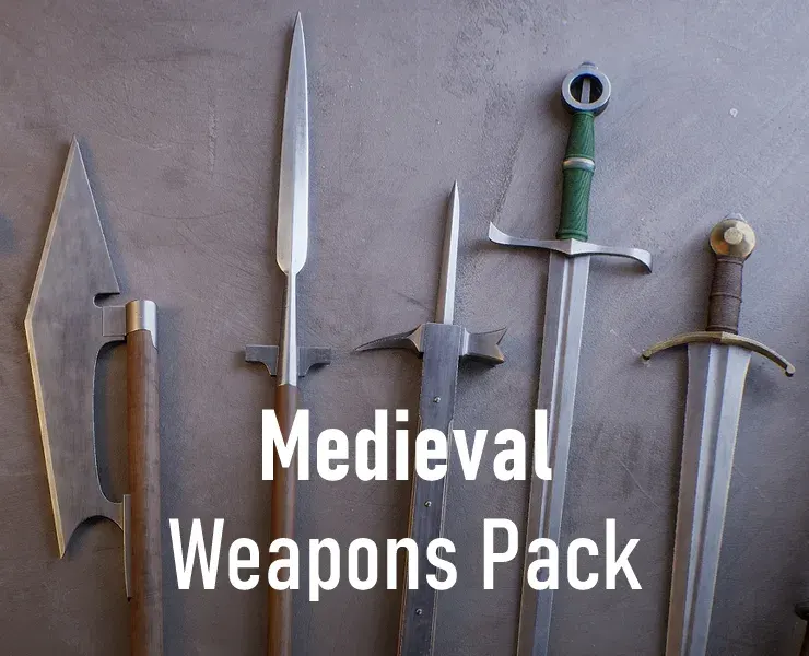 Medieval Weapons Pack (Game Ready)