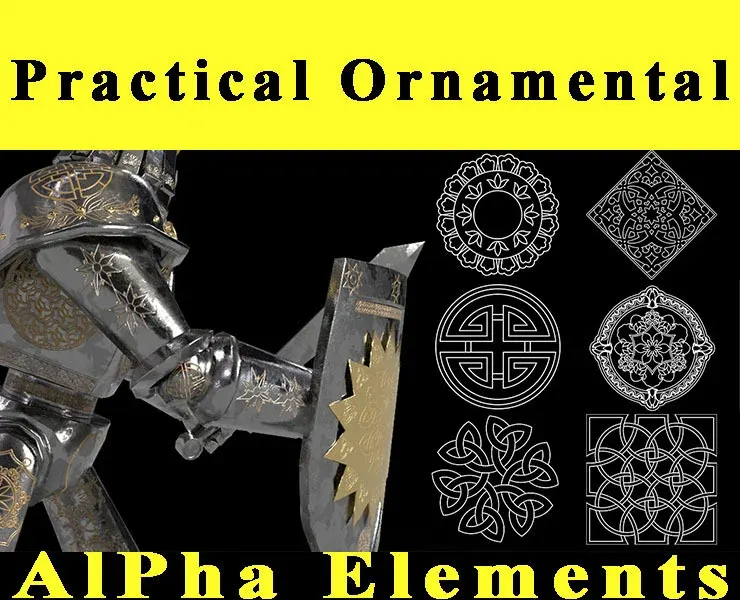 1000 Practical ornamental Alpha elements