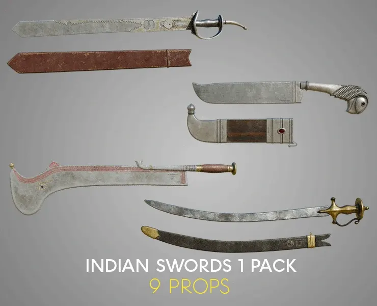 Indian Swords 1 PACK