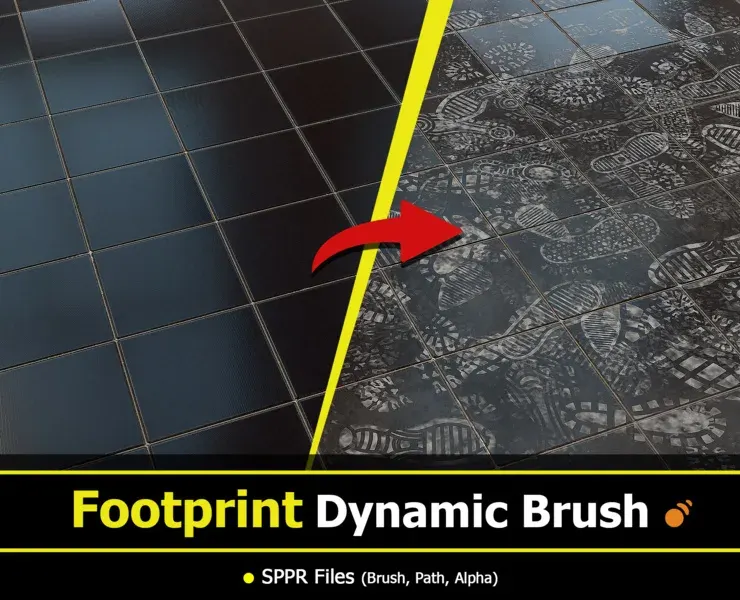 Footprint Dynamic Brush