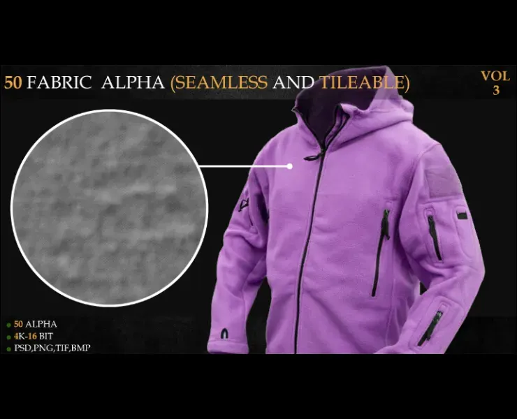 50 FABRIC ALPHA (SEAMLESS AND TILEABLE)-VOL 3