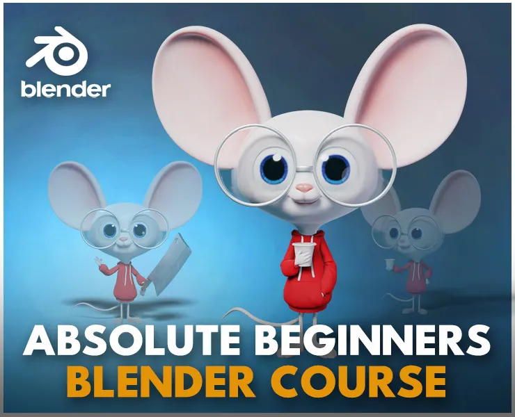 Absolute Beginners 3D Character in Blender Tutorial