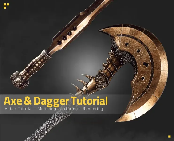 Axe & Dagger - Tutorial Full Process