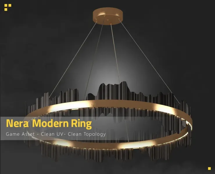 Nera Modern Ring Chandelier