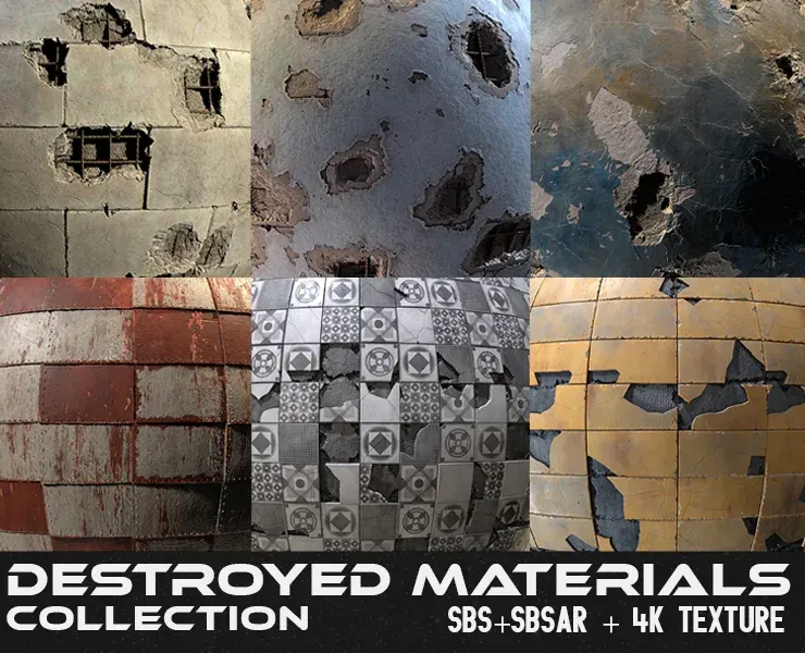 DESTROYED MATERIALS COLLECTION