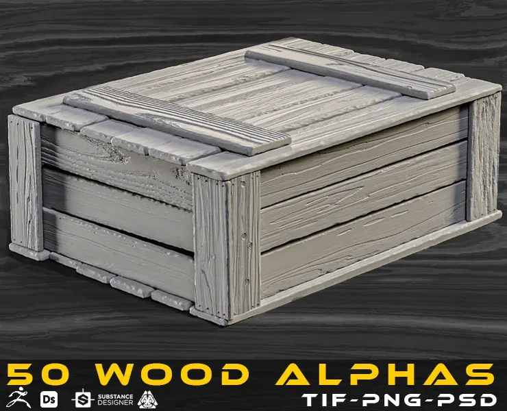 50 Wood Alphas