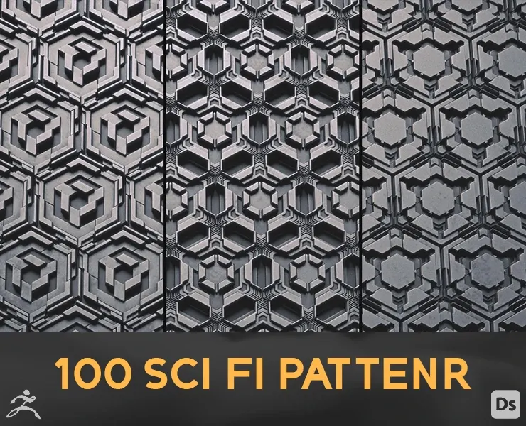 100 Sci Fi Pattern