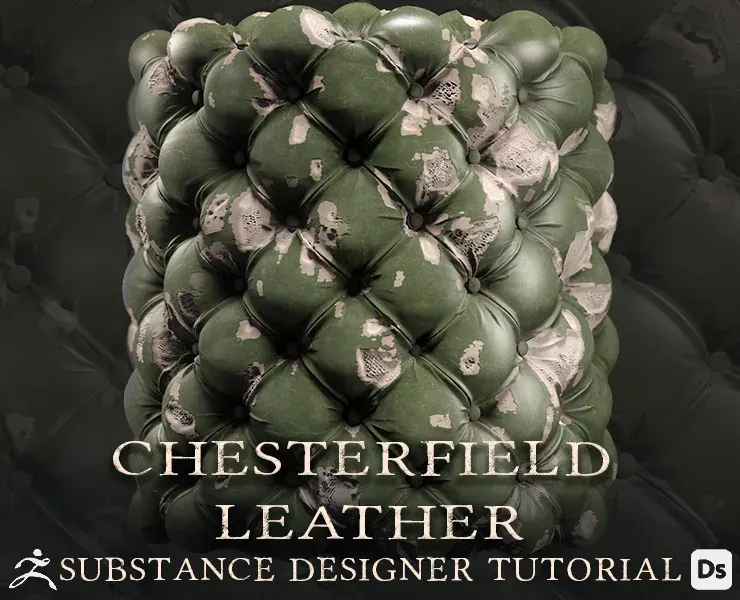 Substance designer tutorial - Chesterfield Leather