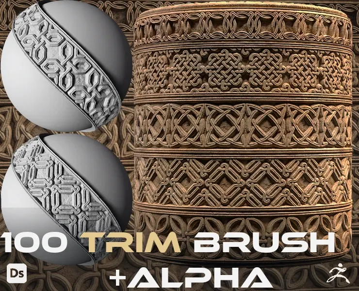 100 Trim Brush