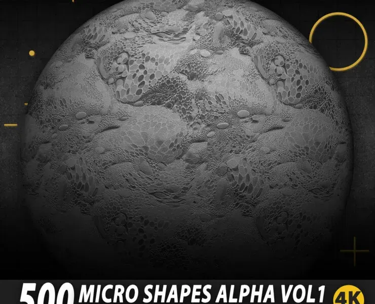 500 Micro shapes Alpha - Vol1