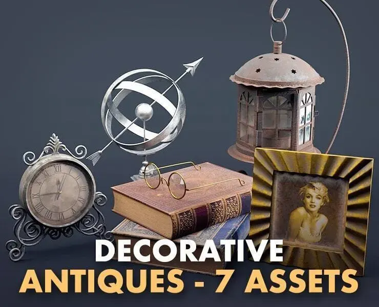 Decorative Set Vol.02: Antique Assets