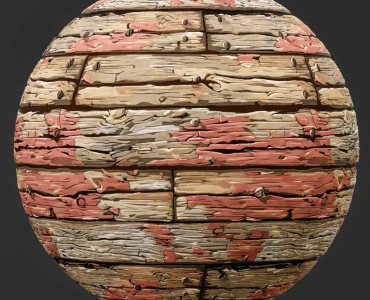 Stylized Wood Seamless Texture