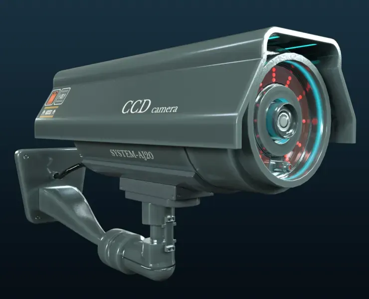 Security Camera 3D model