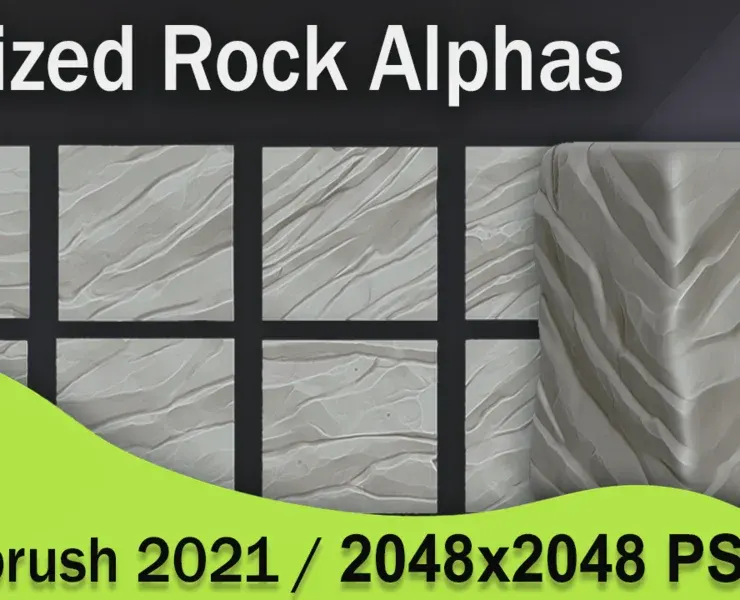 Stylized Rock Alphas