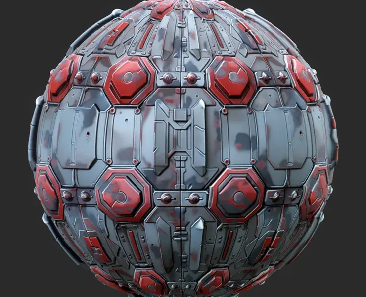 Sci-FI Seamless Texture