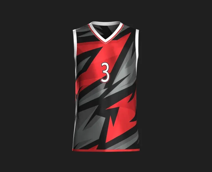 Basketball Jersey Player 03 | Marvelous / Clo3d / obj / fbx