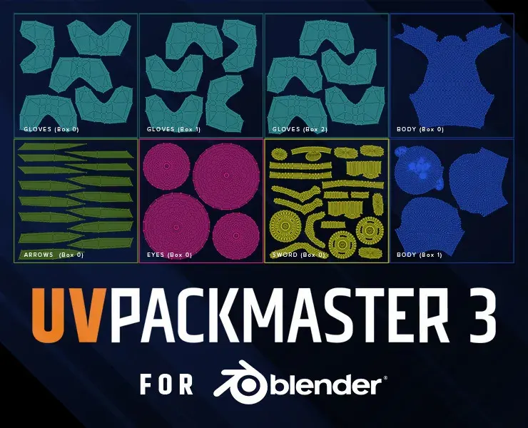 UVPackmaster 3 PRO for Blender
