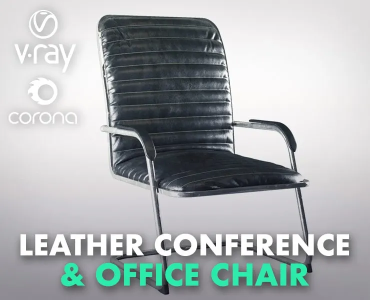 Leather Conference & Office Chair