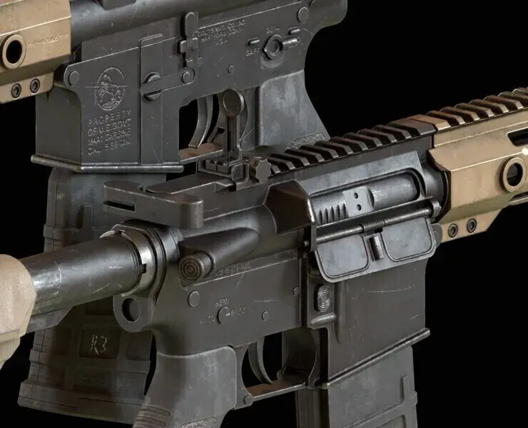 AR15 - Assault Rifle Game Ready