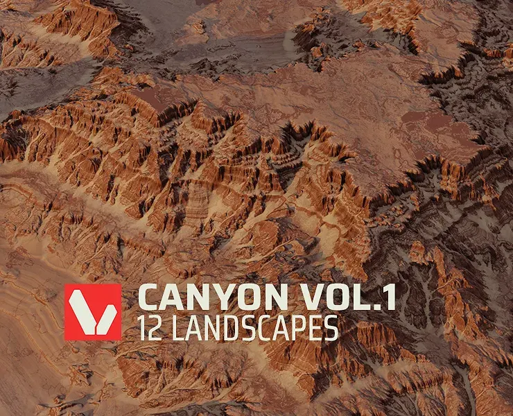 8k Landscapes - Canyon Vol.1