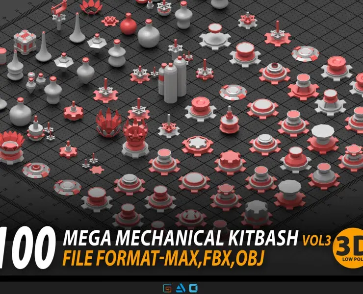 Mega mechanical kitbash | vol3