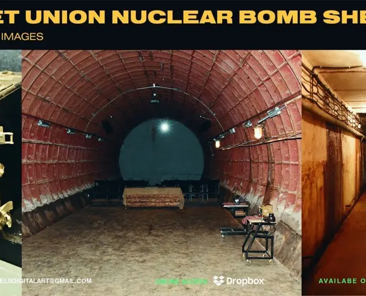 Soviet Nuclear Bomb Bunker Reference Images