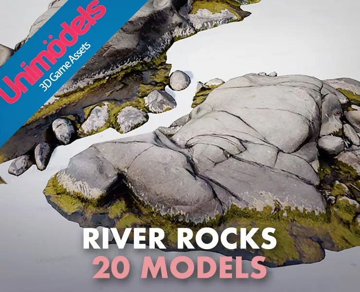 Unimodels RiverRocks Vol. 3 Unity Version