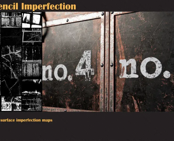 100 Stencil Imperfection - VOL 02