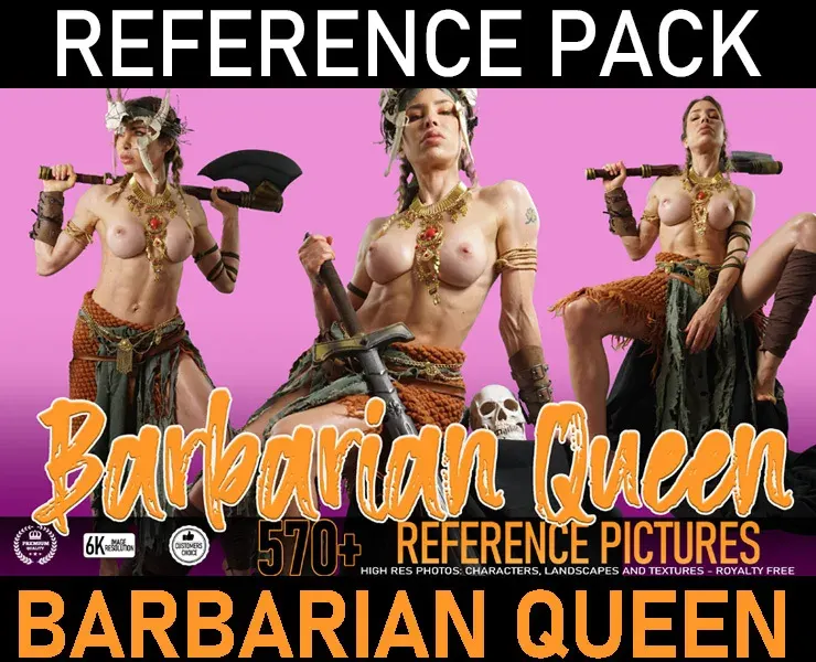 Barbarian Queen 570+ Reference Pictures