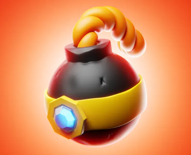 Bomb 3D Asset