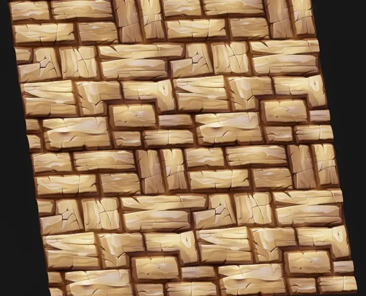 Stylized Floor Seamless Texture