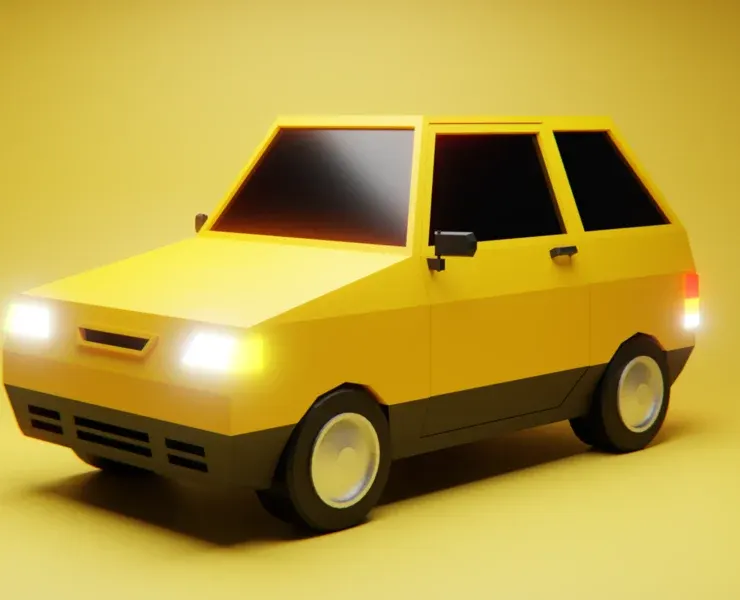 Low poly Car 03