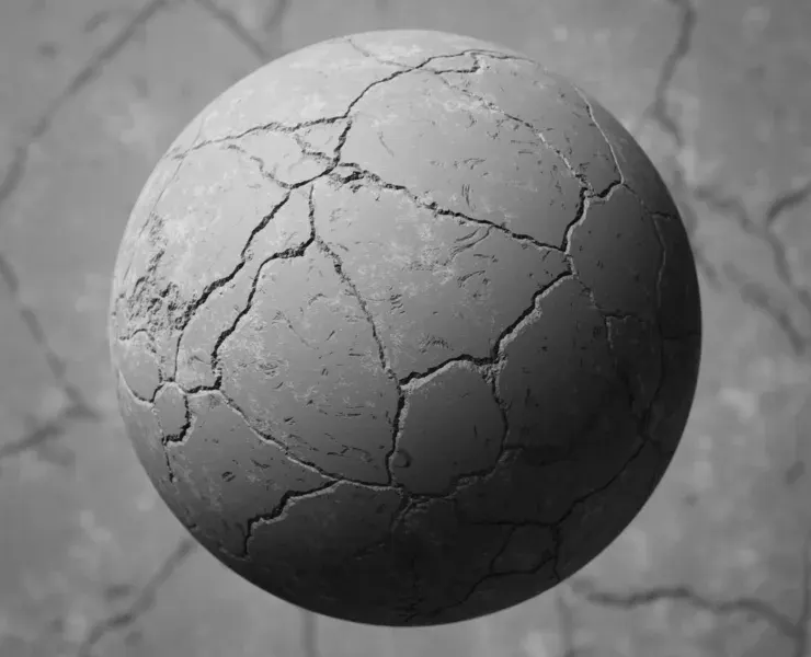 Procedural Concrete Material