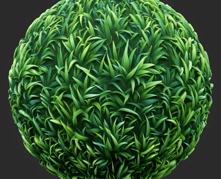 Stylized Grass Seamless Texture