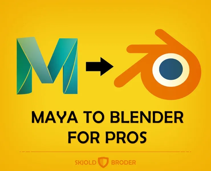 Maya to Blender for pros