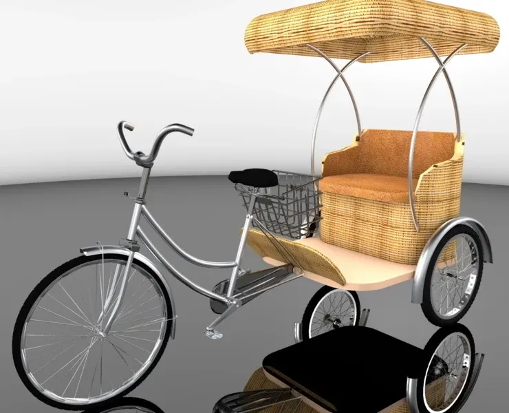 Bike Rickshaw 7 - 4K