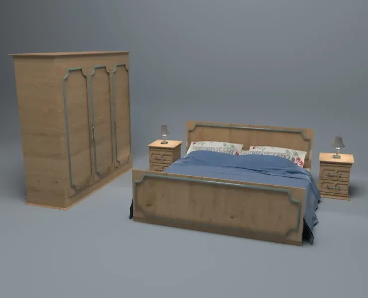 Bedroom Set 4K