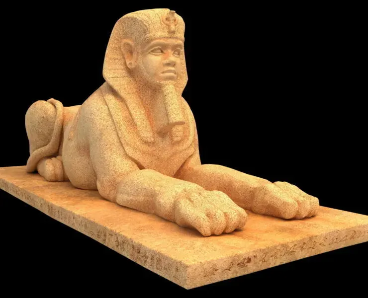 Ancient Egyptian Sphinx 4K
