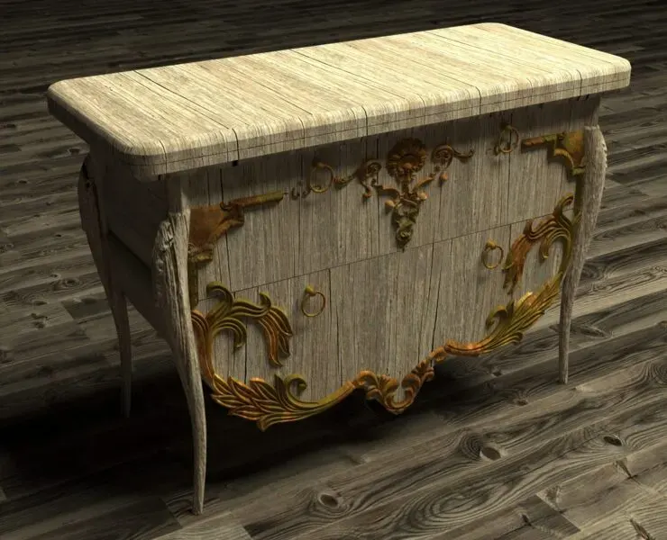 Antique Chest 4K