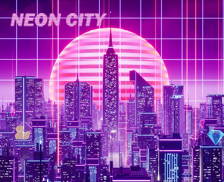 Neon City - Synthwave