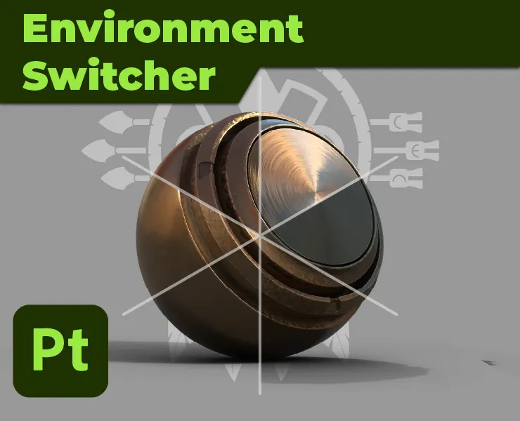 Substance Painter Environment Switcher - Xolotl