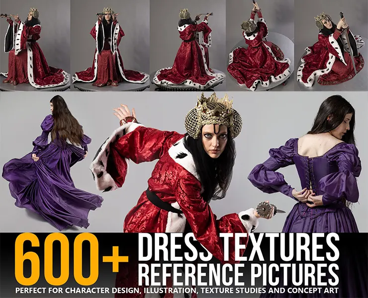 600+ Dress Textures - Reference Pictures