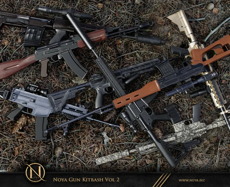 Noya 50 Gun Kitbash Vol 2