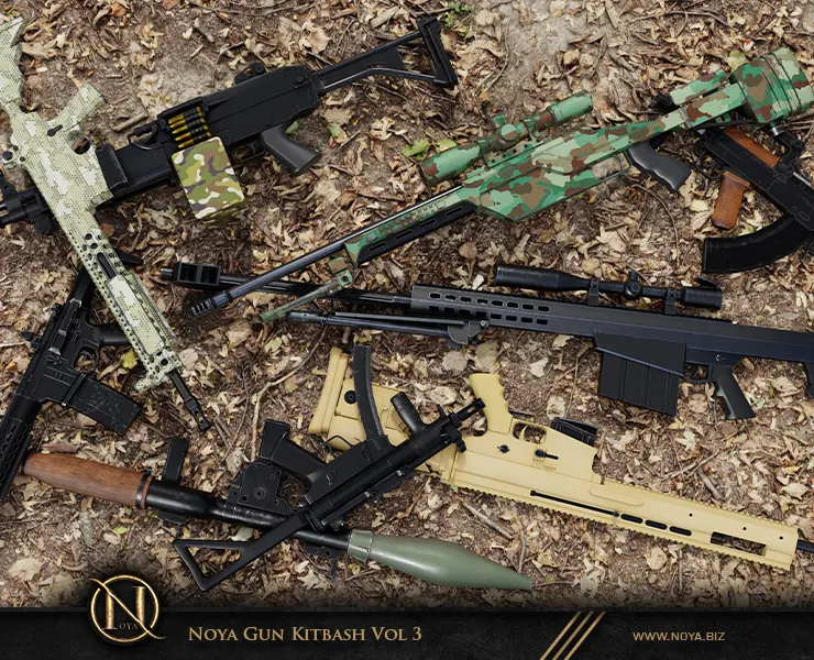 NOYA 50 Gun Kitbash Vol 3