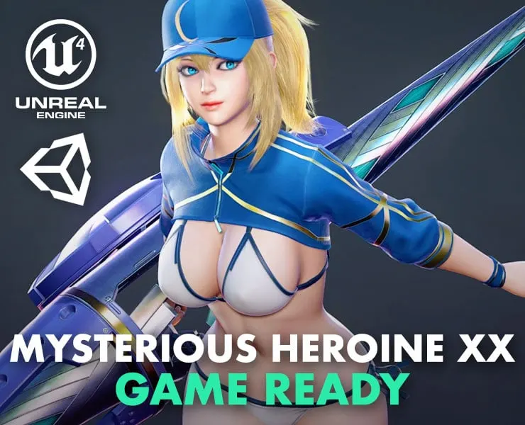 Mysterious Heroine XX - Game Ready